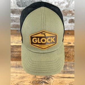 Glock Perfection Mesh Back Truckers Cap, Snap-Back Fitting